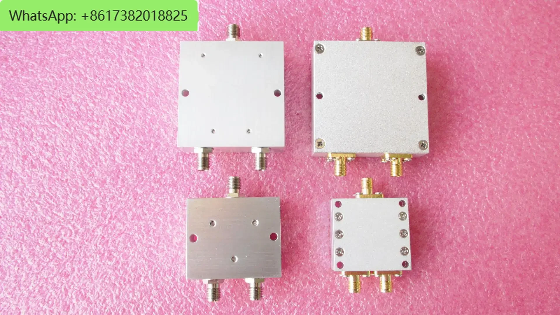 0.1-420MHz 50 Ohm 1W SMA N RF 2 Road 1 point 2 RF Microwave Coaxial Power Splitter