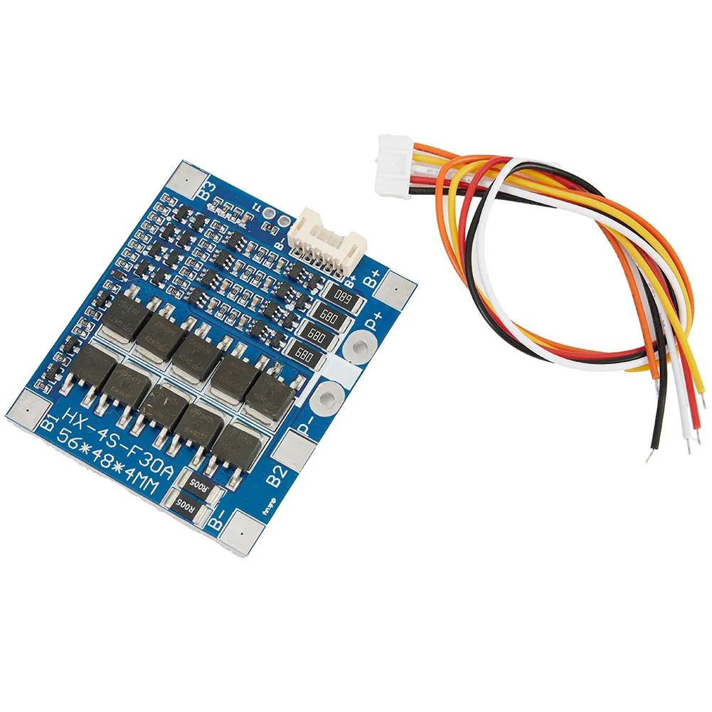 

Защитная плата, 4 струны литиевой батареи 3,2 В, защитная плата PBC, балансировочная схема, плата защиты высокого тока батареи