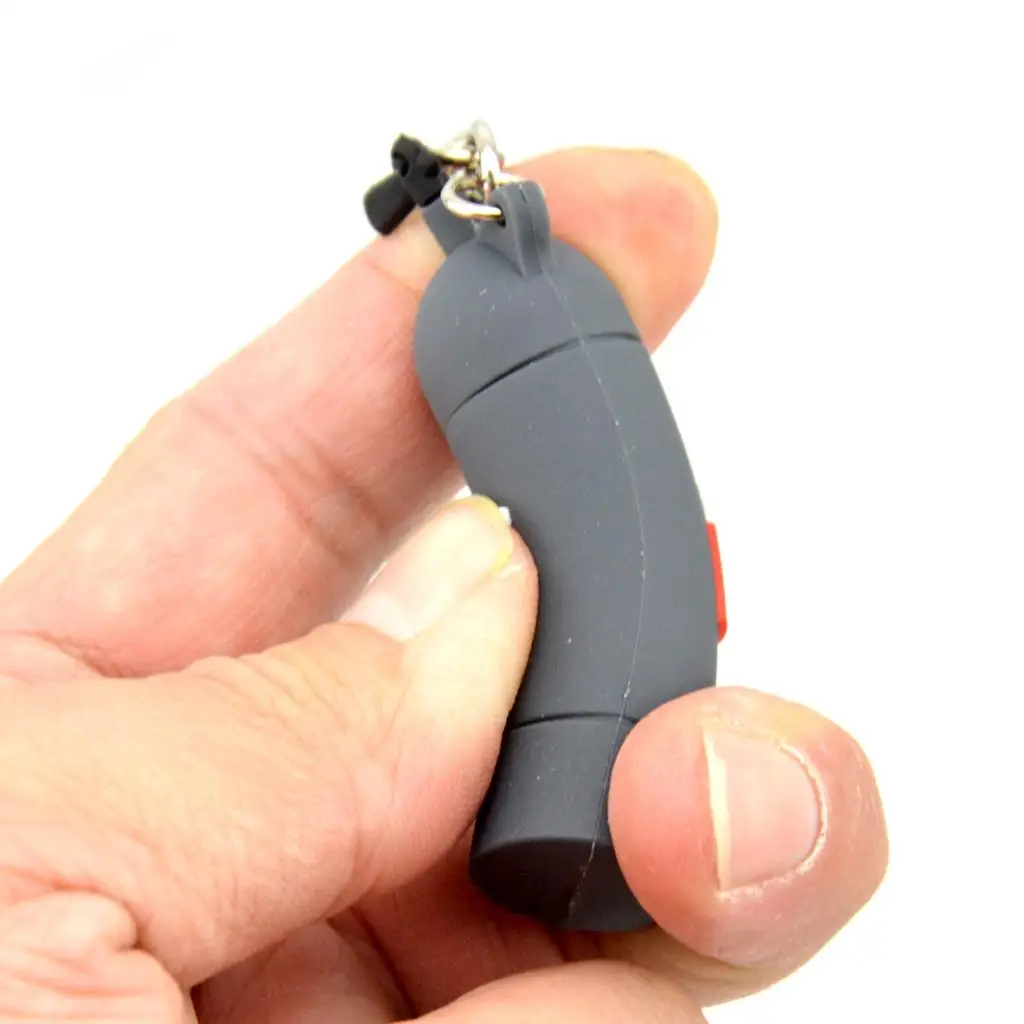 

Diving Cylinder Key Chain Silicone Keyring Underwater Accessory for Scuba Gear Lover Organizer