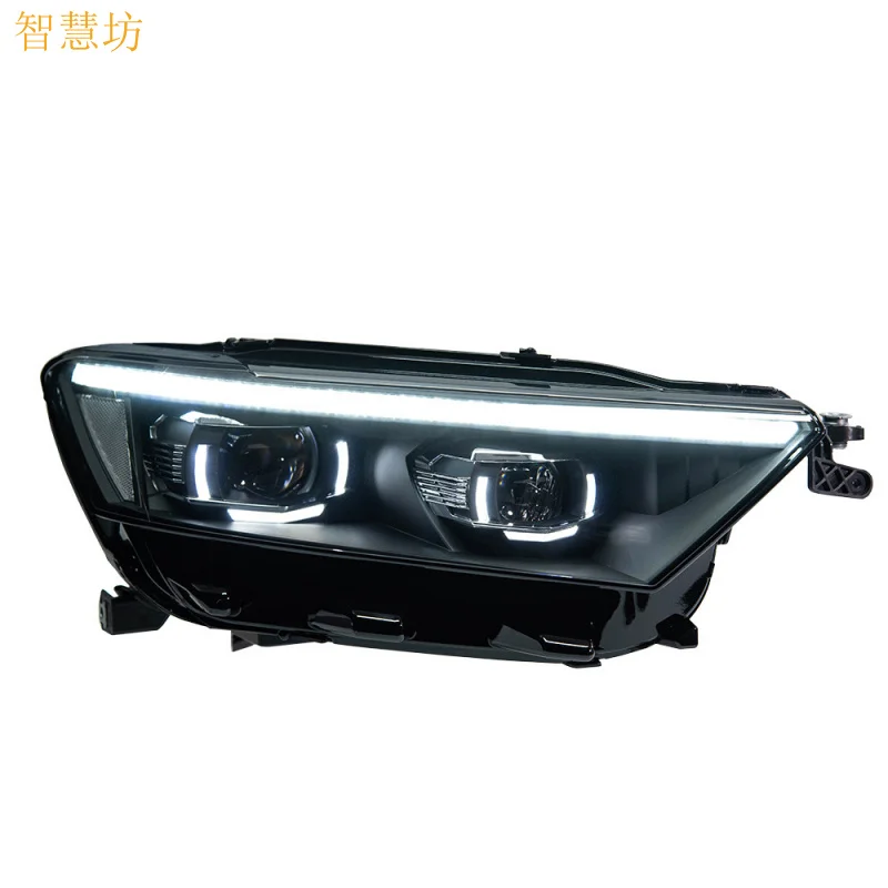 Suitable for 17-20 Volkswagen T-ROC Headlight T-Roc LED Daytime Running Light Modification Assembly Dynamic Turn Signal