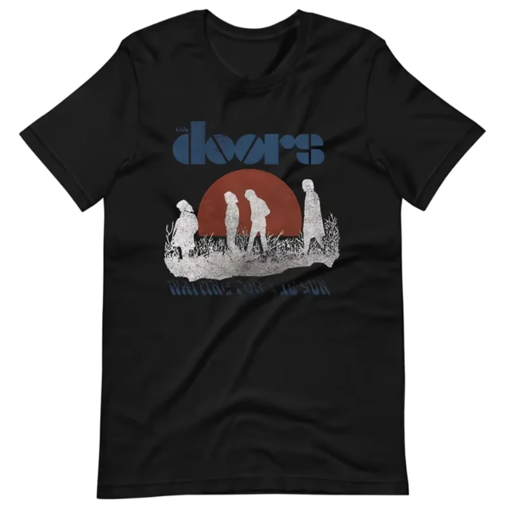 2025 الرجال الصيف القطن الأسود رسالة المشهد المطبوعة جولة الرقبة تي شيرت الشارع الهيب هوب جودة عالية كبيرة قصيرة الأكمام