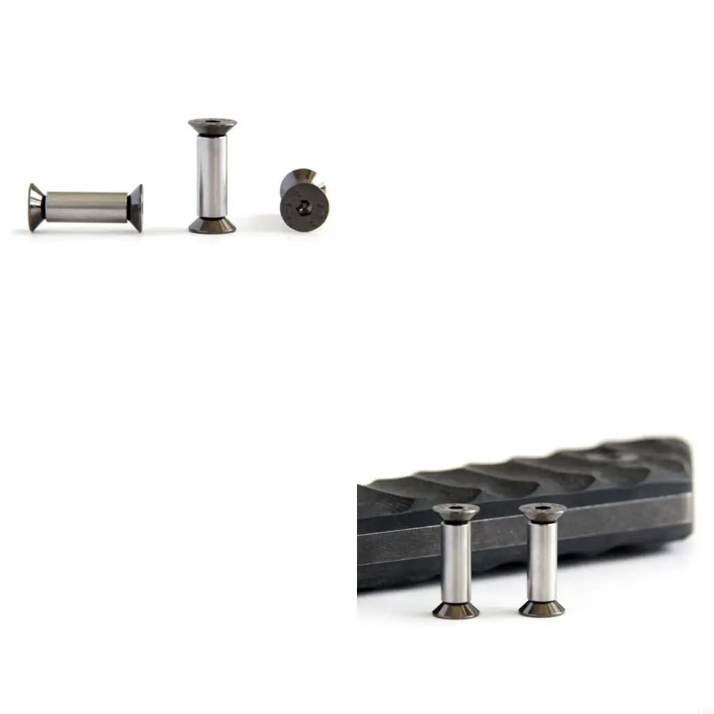 

10PCS/Set Handle Bolt Rivets for 5mm handle Hole YFS Flat Fastener Nut L4MF