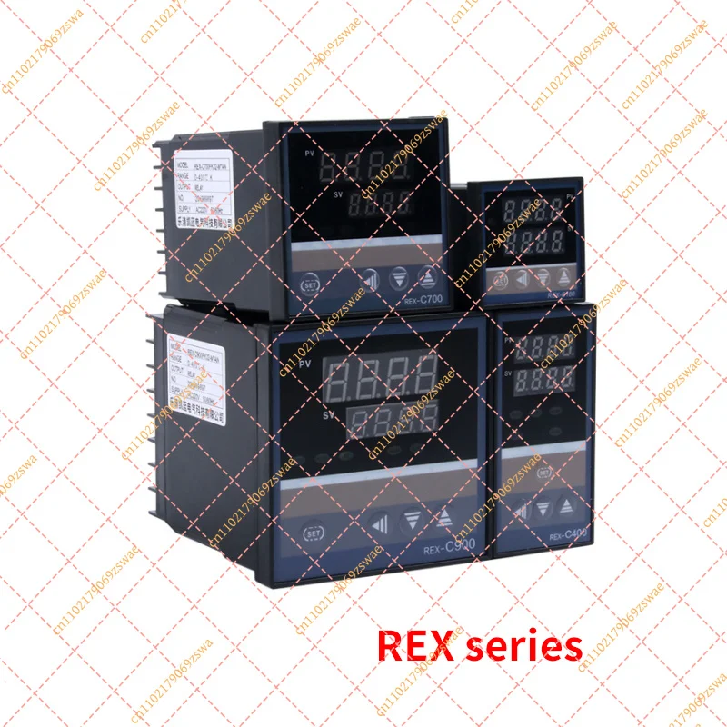 REX-C100 C400 C700 C900 PID Temperature Controller, Multi-Input Digital Thermostat with SSR/Relay Output