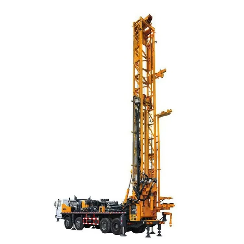 Customized 500 Meter Water Well Drilling Rig Truck Mounted Rotary Drilling Rig Machine Factory Price for Sale