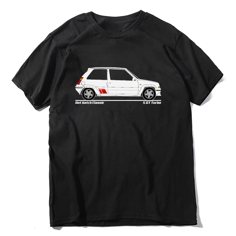 Male Hot Hatch Classic - Retro 5 Gt Turbo Inspired  Classic Tops Tee Shirts New Fashion  Print T-Shirt