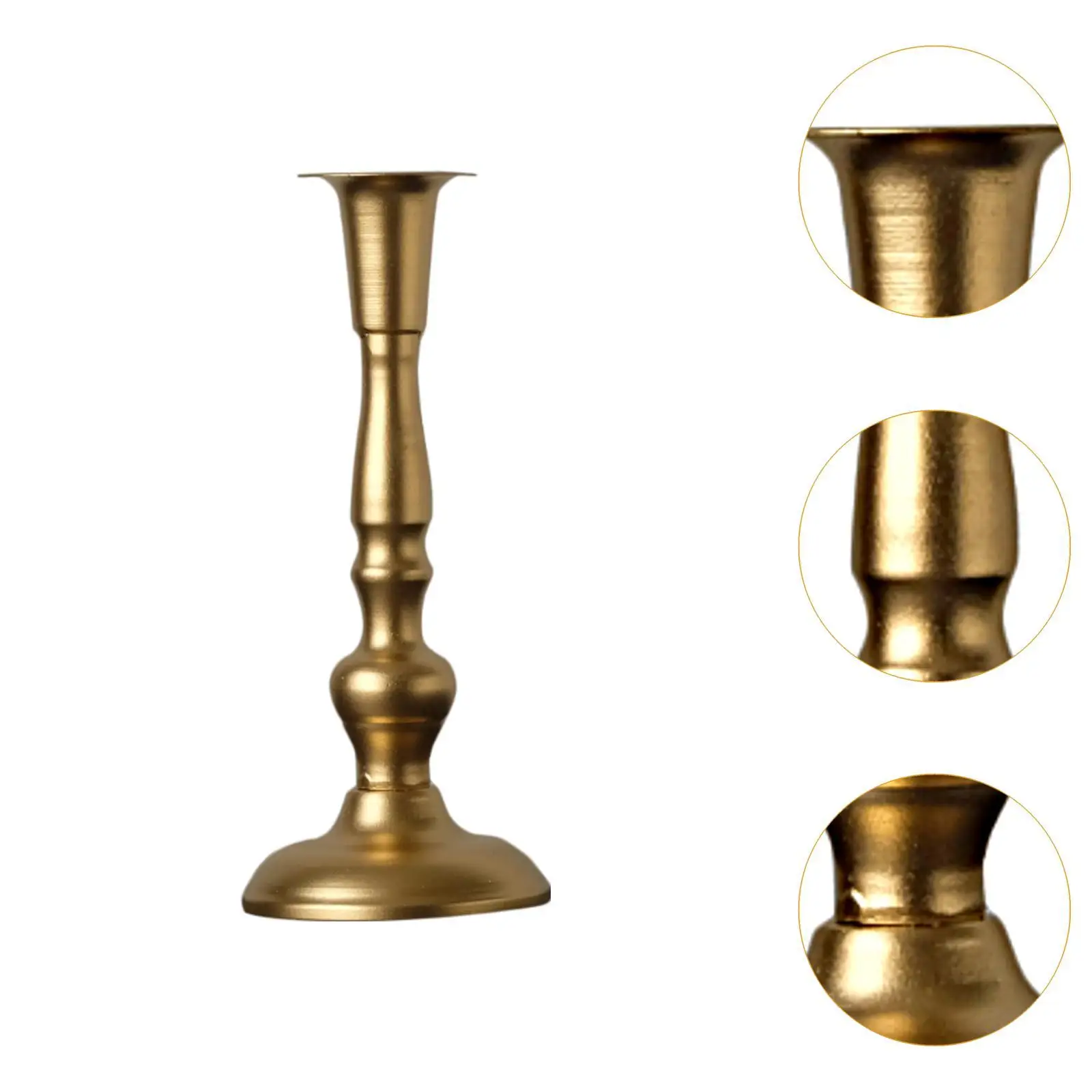Kerzenhalter aus Metall, Kerzenständer, Kerzenständer, Kerzenhalter für Esstisch, Kamin, Tischplatte, Hochzeit, Wohnzimmer
