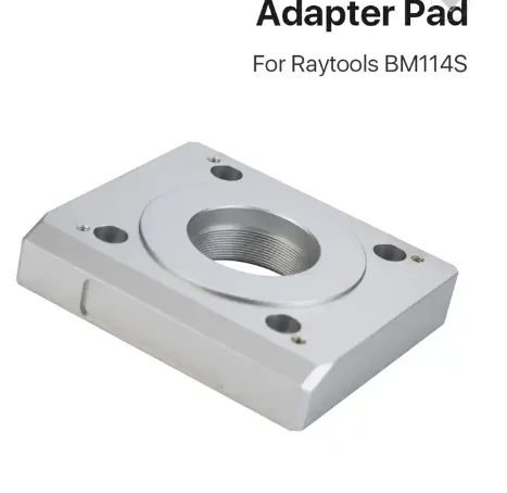 Bm114sファイバーレーザーカットヘッド用ノズルコネクタ、アダプターパッドは、プロのcm2、マシンパーツに接続します