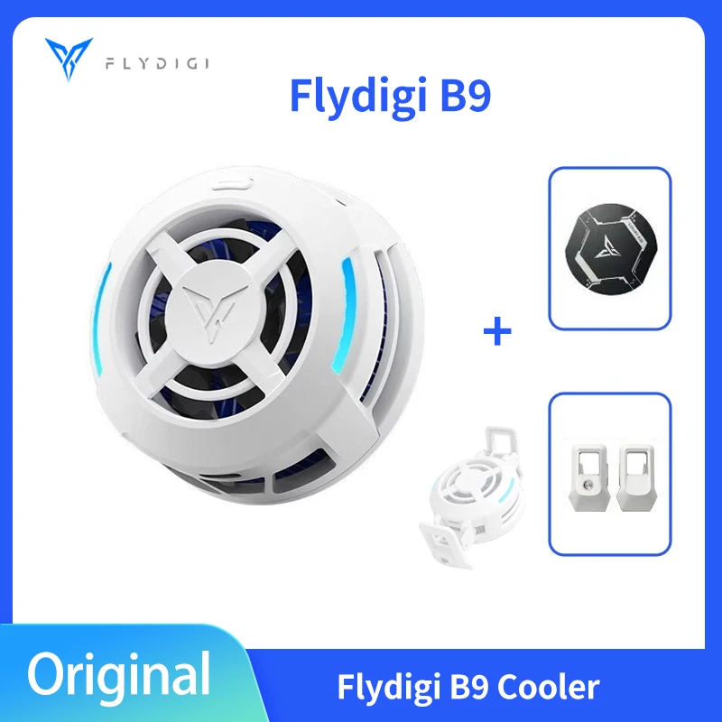 flydigi-b9-磁気半導体式スマホクーラー-超軽量-静音設計-スマホ-ipad-redmagic-black-shark-ゲーミング-ライブストリーミング対応
