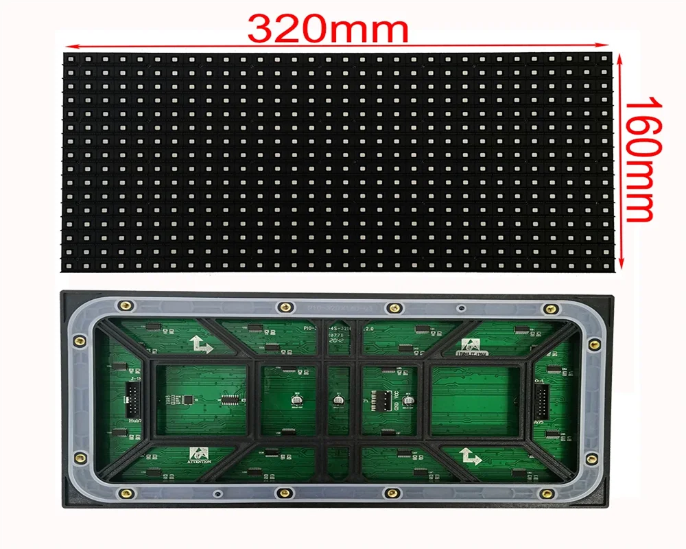 

Hot-Selling Outdoor Rental Advertising Screen P10 Module 320X160mm Size High Brightness High Definition Full Color Screen