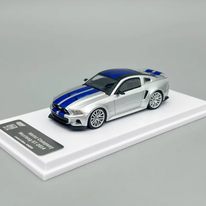 DCM Diecast 1:64 Scale Mustang 2014 Modified NFS Alloy Simulation Car Model Collection Souvenir Ornaments Display Holiday Gift