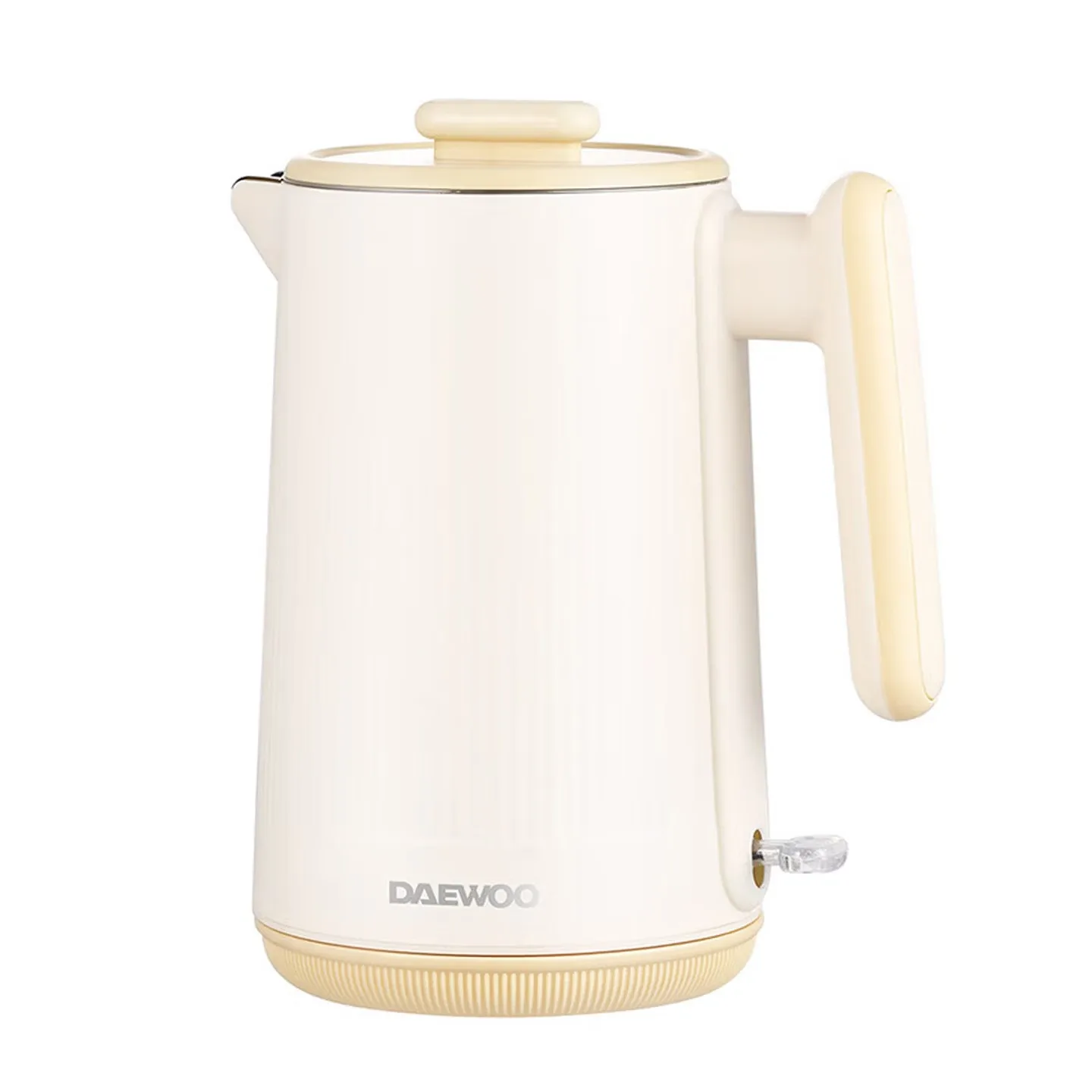 Daewoo Electric Kettle 1.5L Large Capacity Double Layer Anti-scald H1815 Auto Shut-off After Boiling