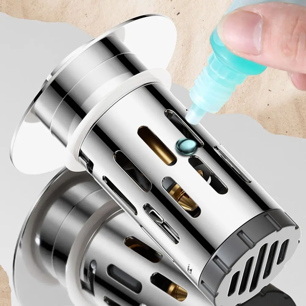 New Stainless Steel Washbasin Leak Proof Plug Odor Proof Durable Floor Drain Filter Pop-Up Bounce Core Kitchen Bathroom