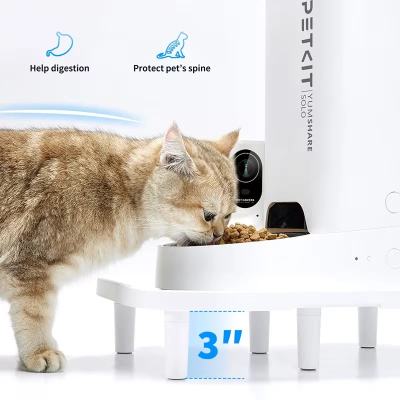 Original PETKIT Pet Cat Automatic Feeder Raised Stand Pet Supplies Is Suitable For All Feeders Except The First Generation