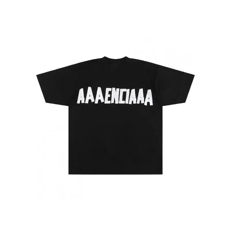 American Retro Letter Printed Short Sleeved T-shirt for Both Men and Women, High Street Trendy Brand Loose Cotton Couple Top