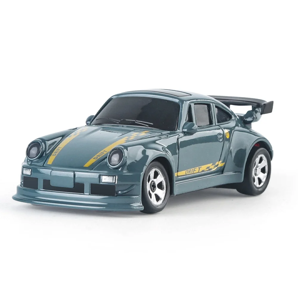 KF20 Desktop Drift Car 1:64 Scale Fully Proportional Four-Wheel Drive Remote-Controlled Toy Vehicle for Children RC Car