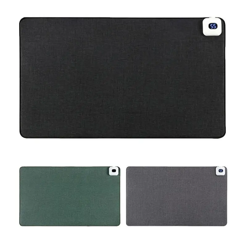 Heated Desk Pad Extra Large Mouse Pad Safe Extended Mouse Mat Comprehensive Heating Desk Writing Pad Mouse Mat for Laptop Office