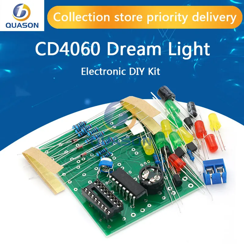 CD4060 Dream Light DIY Kit Electronic Fun Suite Birthday Gift Dreamy Suite