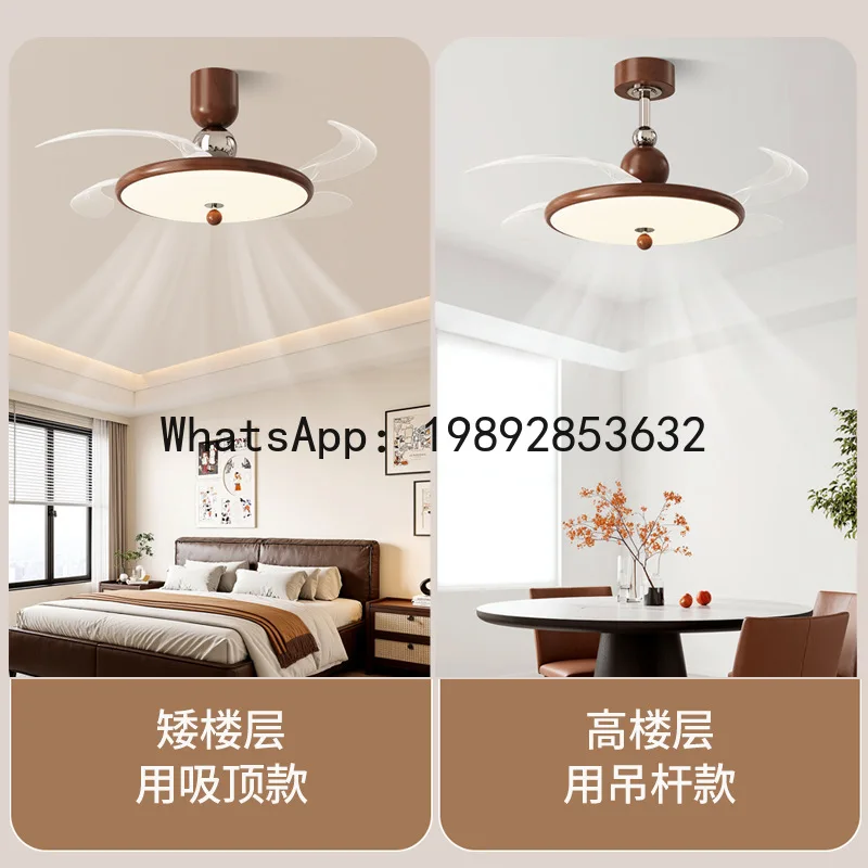 PYJ invisible fan light antique restaurant ceiling fan light