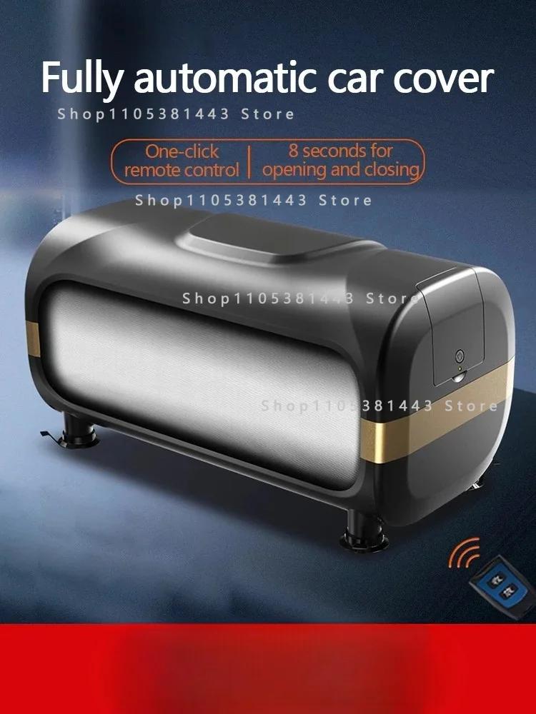 Electric Retractable Sunshade, Dust-proof Car Cover Fully Automatic Car Cover, Sun Protection, Rain Protection, Heat Insulation
