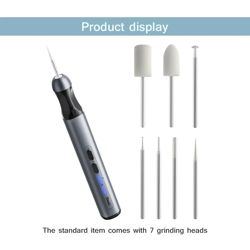 Qianli Ihandy DM360-K Intelligente Opladen Polijstpen Draadloze Face Dot Matrix Chip Slijpen Boring Demontage Tool