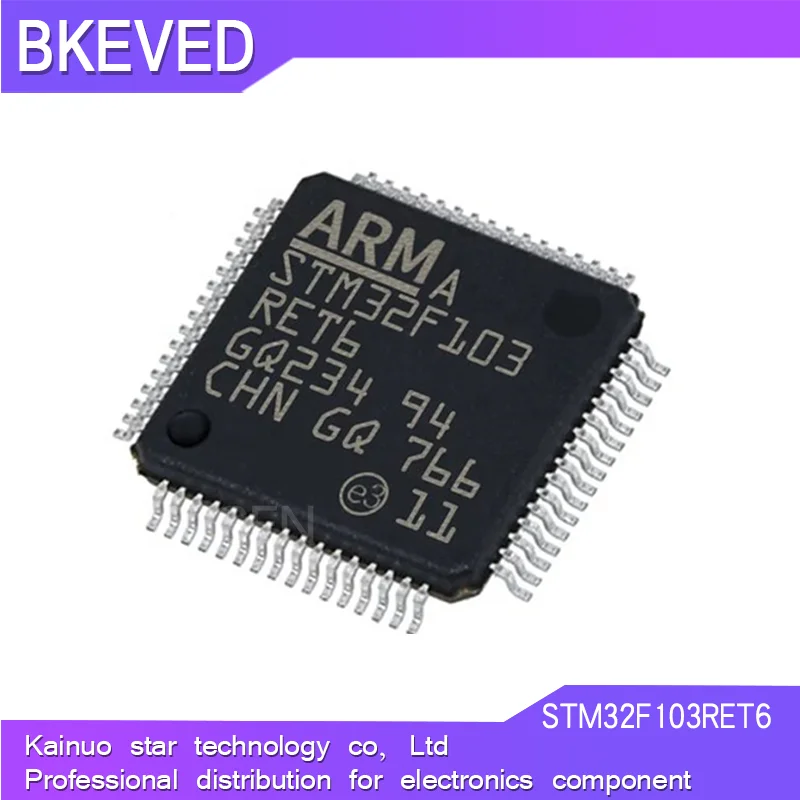 STM32F103C6T6A STM32F103C8T6 STM32F103CBT6 STM32F103RCT6 STM32F103 R8T6 RBT6 RET6 V8T6 VBT6 VCT6 VET6 RGT6 IC MCU STM FLQFP-48