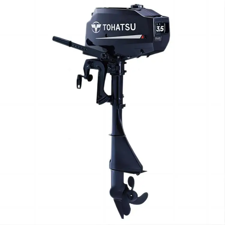 Brand new and in stock Tohatsu brand 2 stroke 2.5HP short shaft outboard engine M3.5A2S