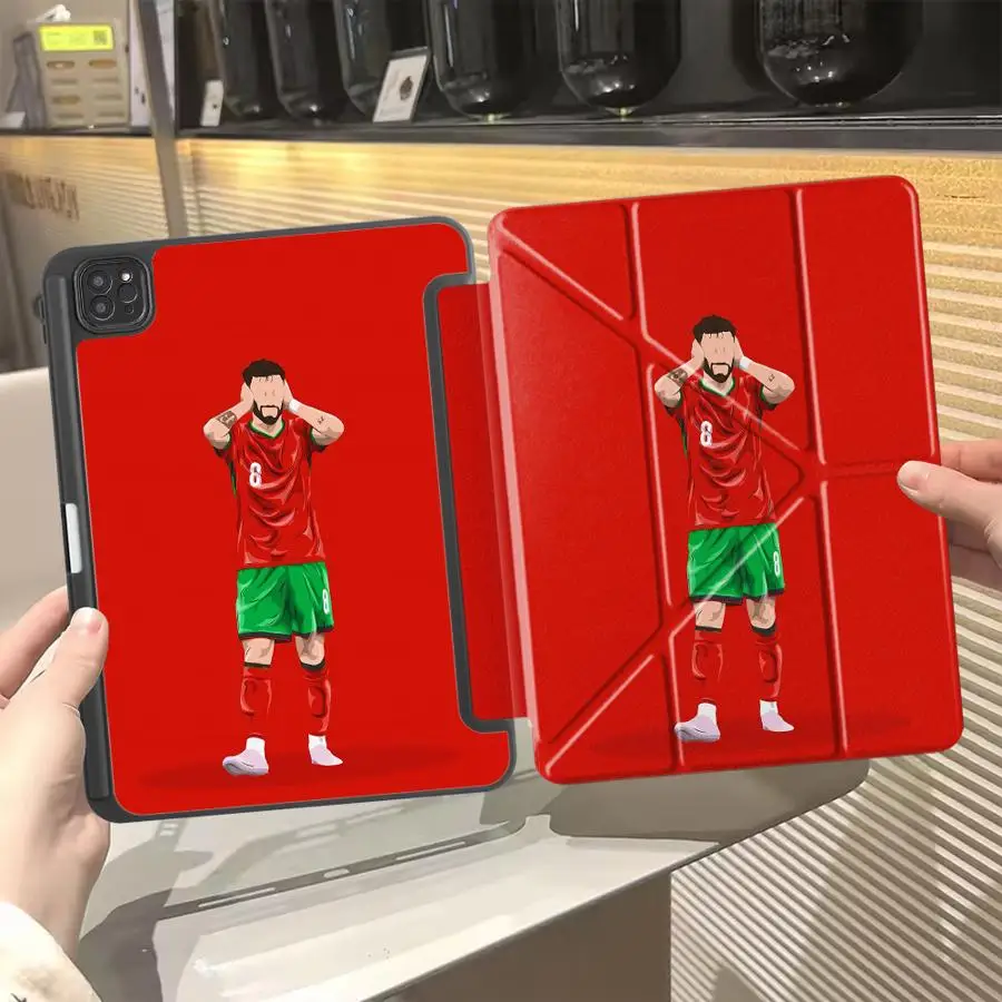 

Holder Cover Tablet Case For iPad Mini 6 7 Pro 2025 Air 4 5 M3 M2 1 2 M4 11inch Pro 11th 10th 9th 8th 7th 12.9inch Football