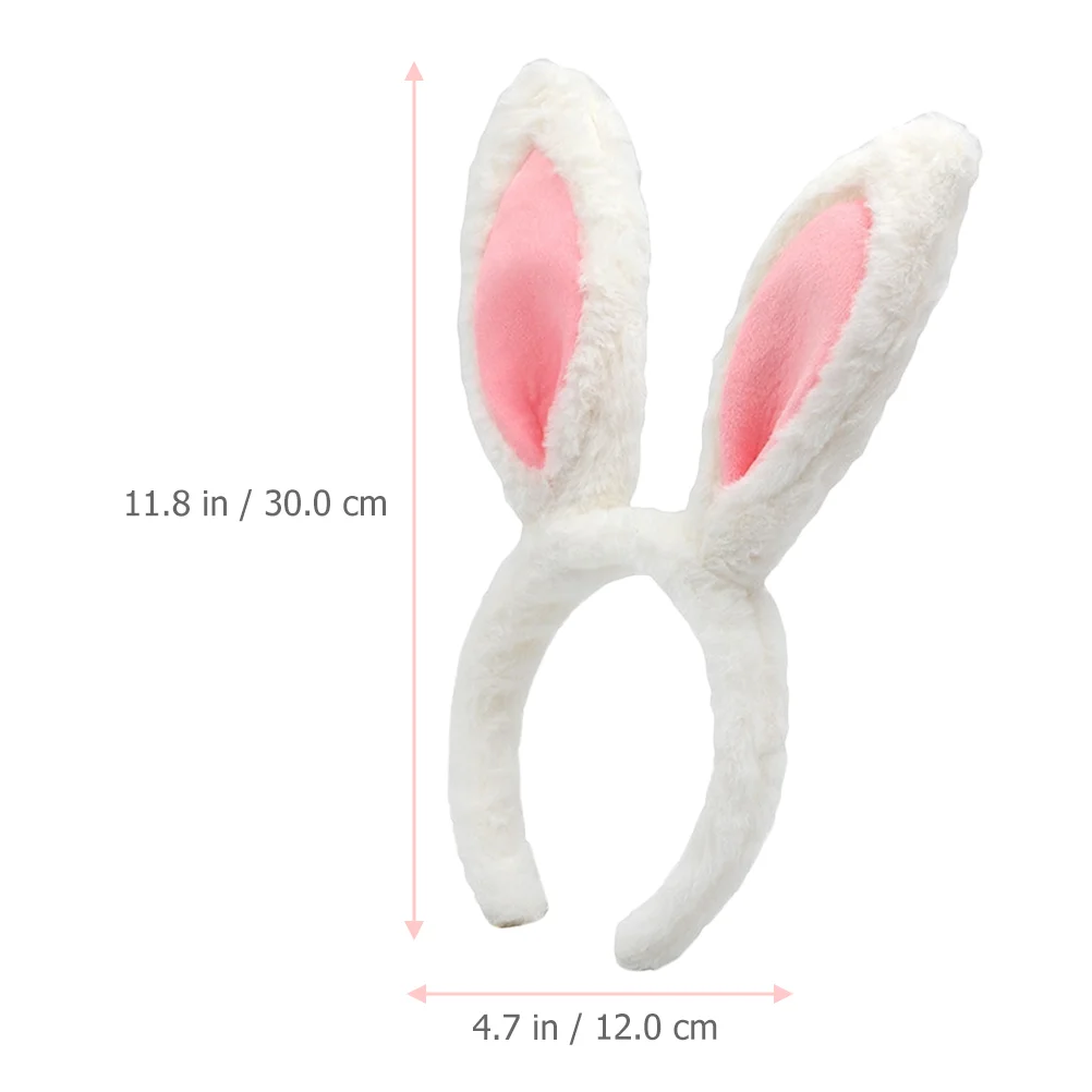 Bunny Ear Headband Rabbit Costume Comfortable Easter Headbands Party Decor Lovely Exquisite Ears Cartoon Hair