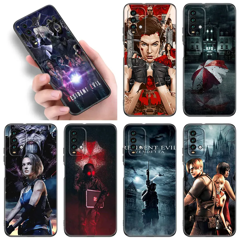 R-Resident-Game-E-Evil Phone Case For Xiaomi Redmi 11 Prime 11A 12C 13C A1 A2 + A3 12 4G 10 13R 5G 9A 10A 9C 10C 9i 12R Note 9T