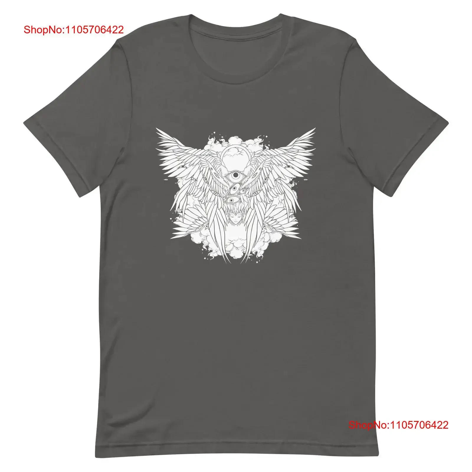 Biblically Accurate Angel T Shirt Seraphim Aesthetic Clothing Seraph Goth vintage Washed Comfortable Breathable fashion Unisex