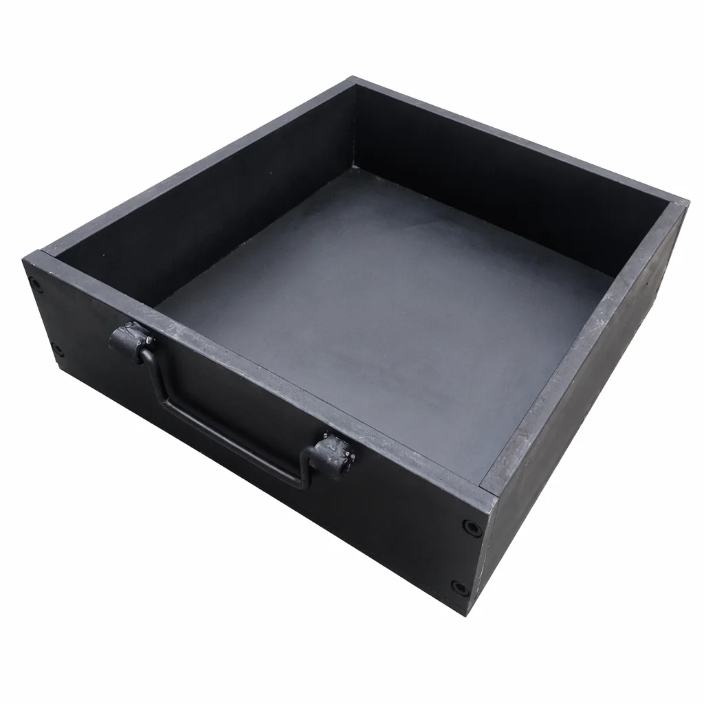 Heavy Duty Asphalt Rutting Test Mold Wheel Tracking Test Mold 300x300x50/80/100mm Lab Grade Pavement Testing Equipment