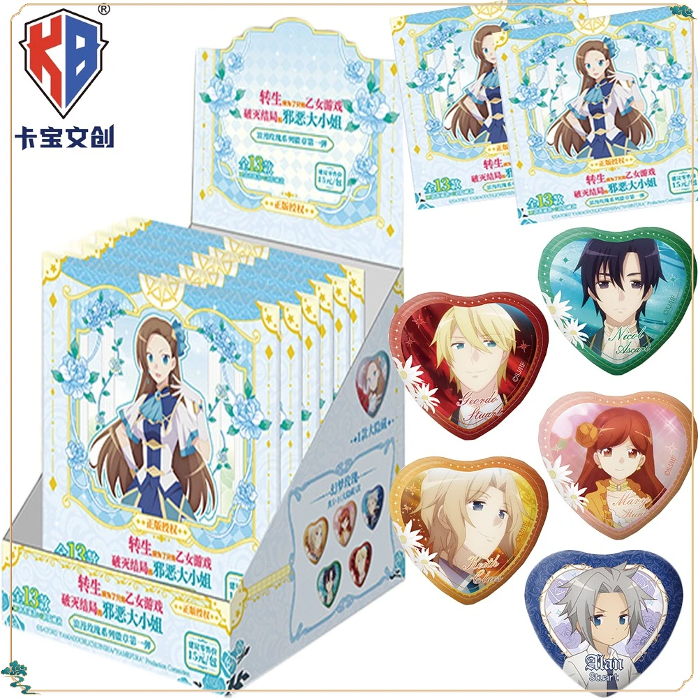 Novo anime Kabao original Minha próxima vida como vilão: todos os roteiros levam para dar! Presentes de decoração de mochila com emblema comemorativo