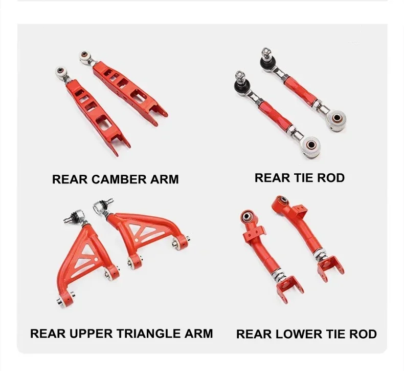 High Performance Adjustable Rear Upper Camber Kits for Subaru Forester/Impreza/Legacy/Outback/XV/BRZ/Toyota 86