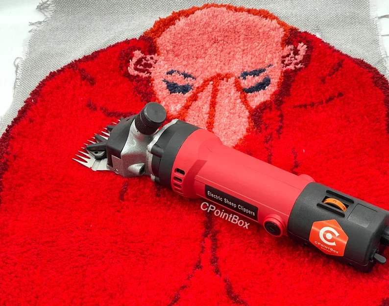 Sheep Shearing Machine Electric Wool Trimmer Electric Clippers For Tufting Gun Carpet Rug Make