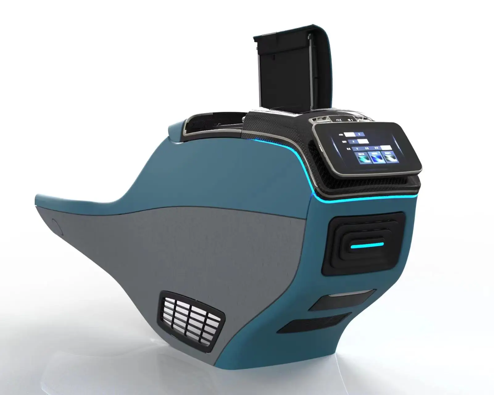 

Одиночный и многофункциональный автомобильный компрессор, холодильник, сенсорный HD-экран, внутренний подлокотник для хранения, ящик для Vito V Class W447 MPV