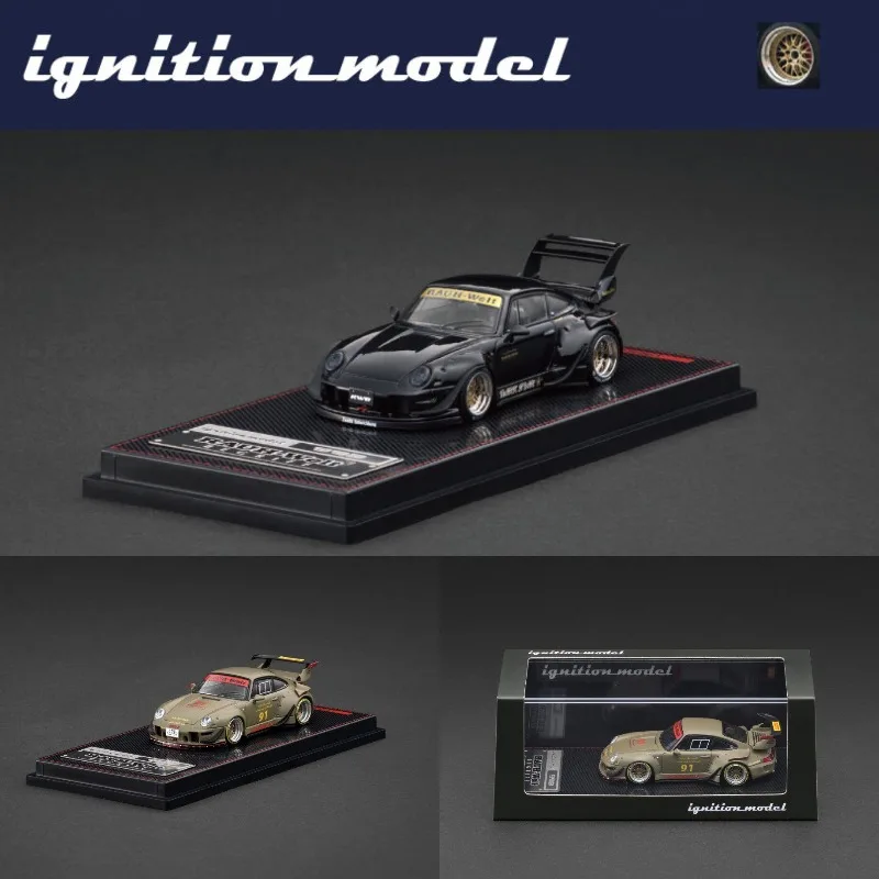 

IG 1:64 RWB 993 Die-cast Simulation Alloy Car Model, a gift toy for friends, an adult collection decoration piece.