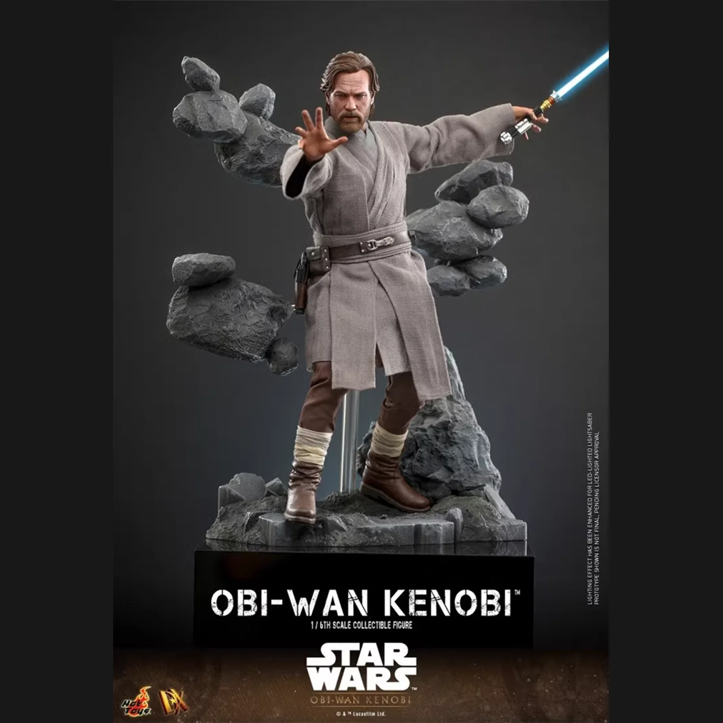 Original Hot Toys DX26 1:6 Scale Collection Obi Wan Kenobi Action Figure Model Toys 30.5CM Fan Collection Ornament Gift