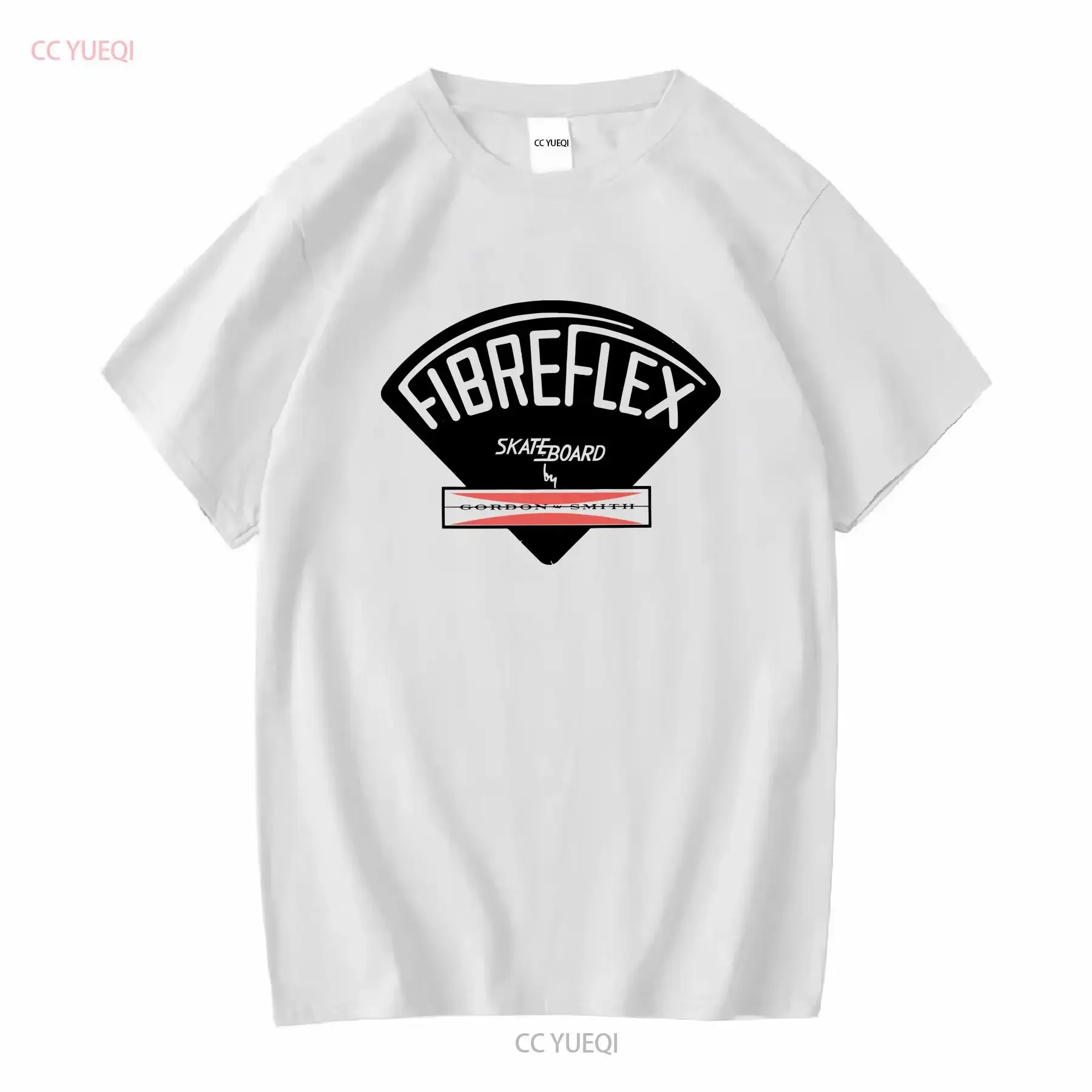 FibreFlex Skateboards Gordon And Smith Vintage Skateboard T Shirt Design vintage Washed streetwear Casual Breathable