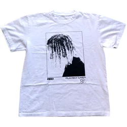 High New 2022 Men Playboi Carti WHOLE LOTTA T Shirts T-Shirt Hip Hop Skateboard Street Cotton T-Shirts Tee Top US size #BG110