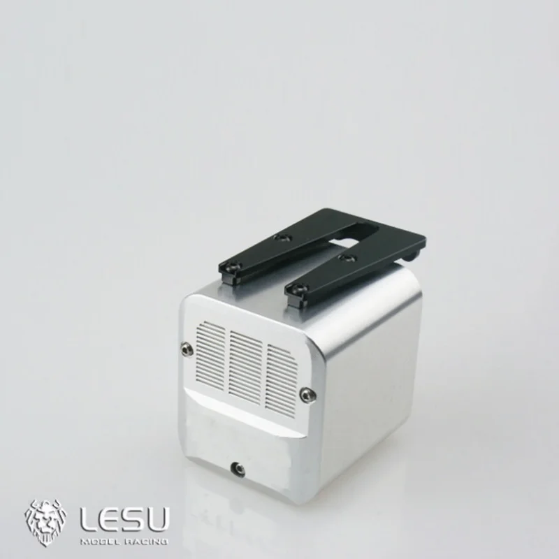 LESU for 1/14 Truck Tamiya Tractor 700-D1-P Exhaust Tank Metal Remote Control Accessories Car Model