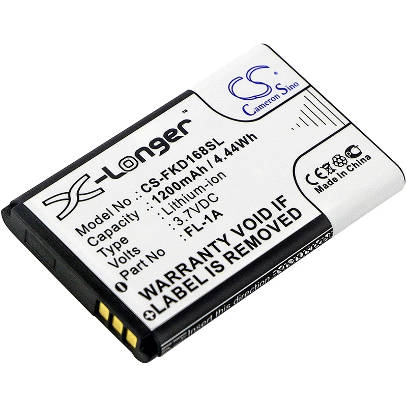 

Li-ion Equipment, Survey, Test Battery for Teltonika, 3.7V, 1200mAh, Compatible Models: EK-168G, EK-268G