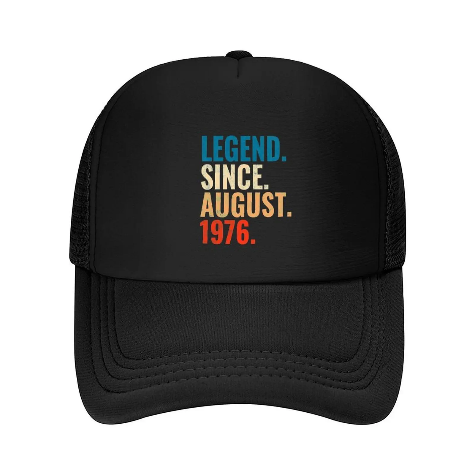 

Legend Since August 1976 Retro Vintage Baseball Cap hats for men hats on offer Luxury man cap Hat Luxury Brand Women's Men's