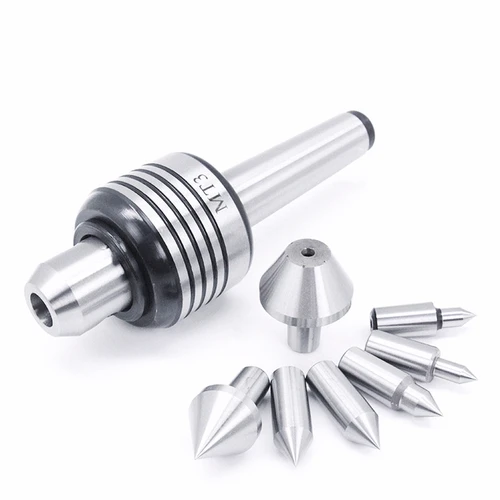 Centro superior Morse MT5, centro giratorio de torno CNC, cabezal de doble cono estándar, centro vivo, accesorios de centro de torneado Morse