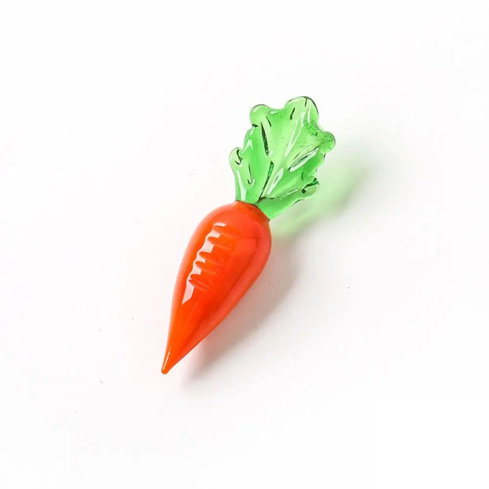 Tiny 1 pcs Multi Styles Bonsai Decor Gift   Vegetable Figurines Desktop Ornaments Mini Statues Glass Crafts