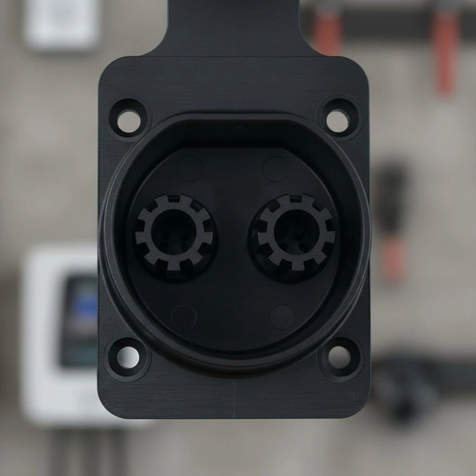 GB-style/T Charging Holder Strong Support Charging Plug Bracket Vehicle Accessory Easy to Install for Parking Lot