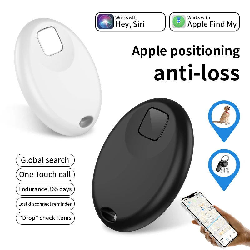 

Умный Bluetooth GPS-трекер для IOS Apple Find My APP AirTag, устройство напоминания с защитой от потери, локатор с рейтингом MFI, автомобильный ключ, детский поиск домашних животных
