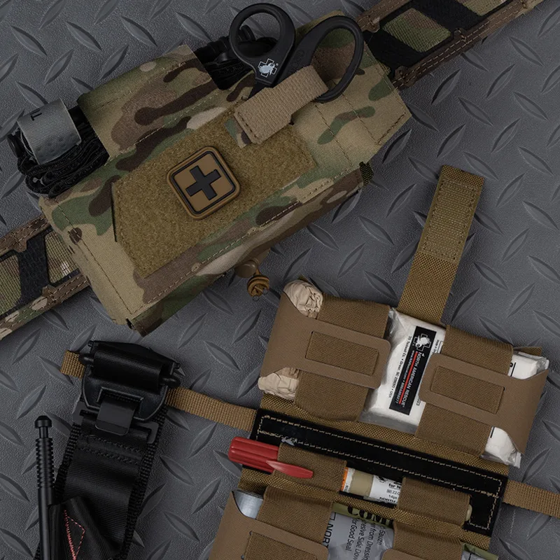 戦術医療救急バッグポーチ-md2-コンパクト外傷キット-ifak-アウトドア狩猟キャンプパトロールサバイバル装備