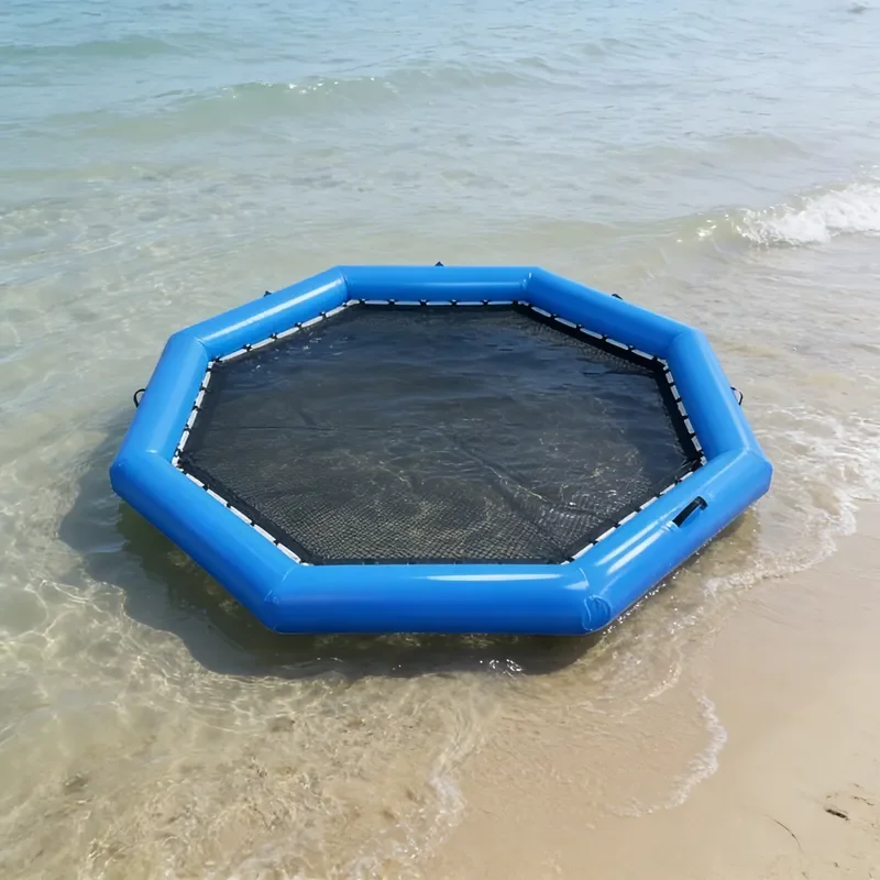 Inflatable Commercial Pontoon Water Platform for Rental Businesses and Resorts