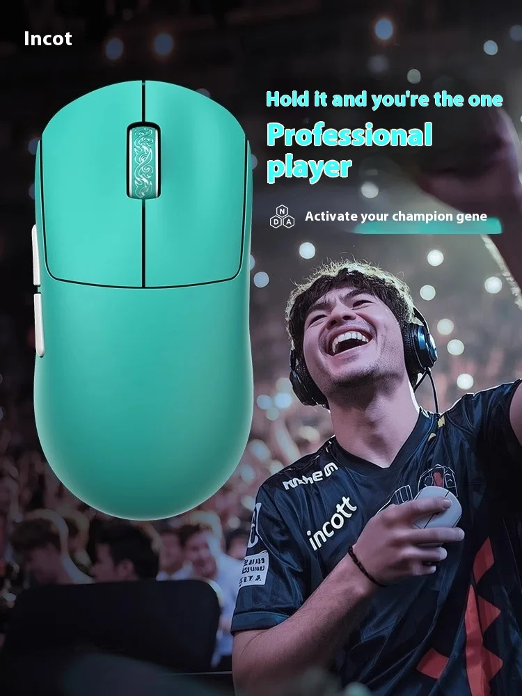 

Incott G23V2 Wireless Mouse Tri Mode 8K PAW3395 Sensor Gaming Mouse 47g Lightweight Gasket Ergonomic Pc Gamer Accessories Gifts