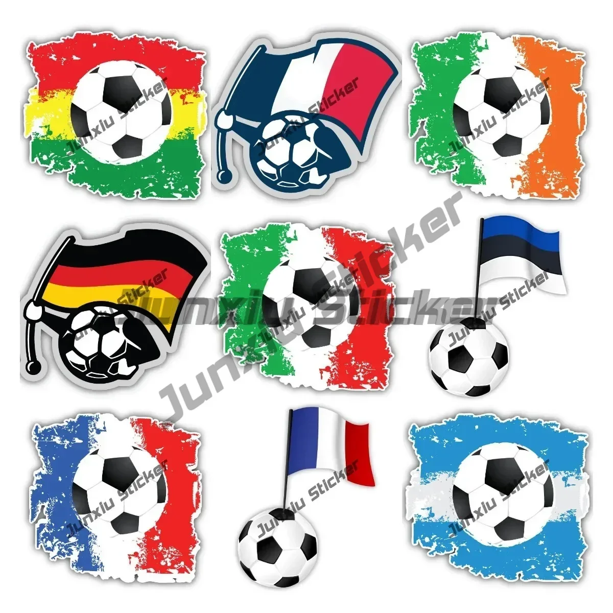 Креативные футбольные наклейки Германия Эстония Финляндия Франция Флаг Футбольные наклейки Италия Уругвай Нидерланды Футбольные наклейки для автомобиля Креативные футбольные наклейки Германия Эстония Финляндия Франция Флаг Футбольные наклейки Италия Уругвай Нидерланды Футбольные наклейки для автомобиля